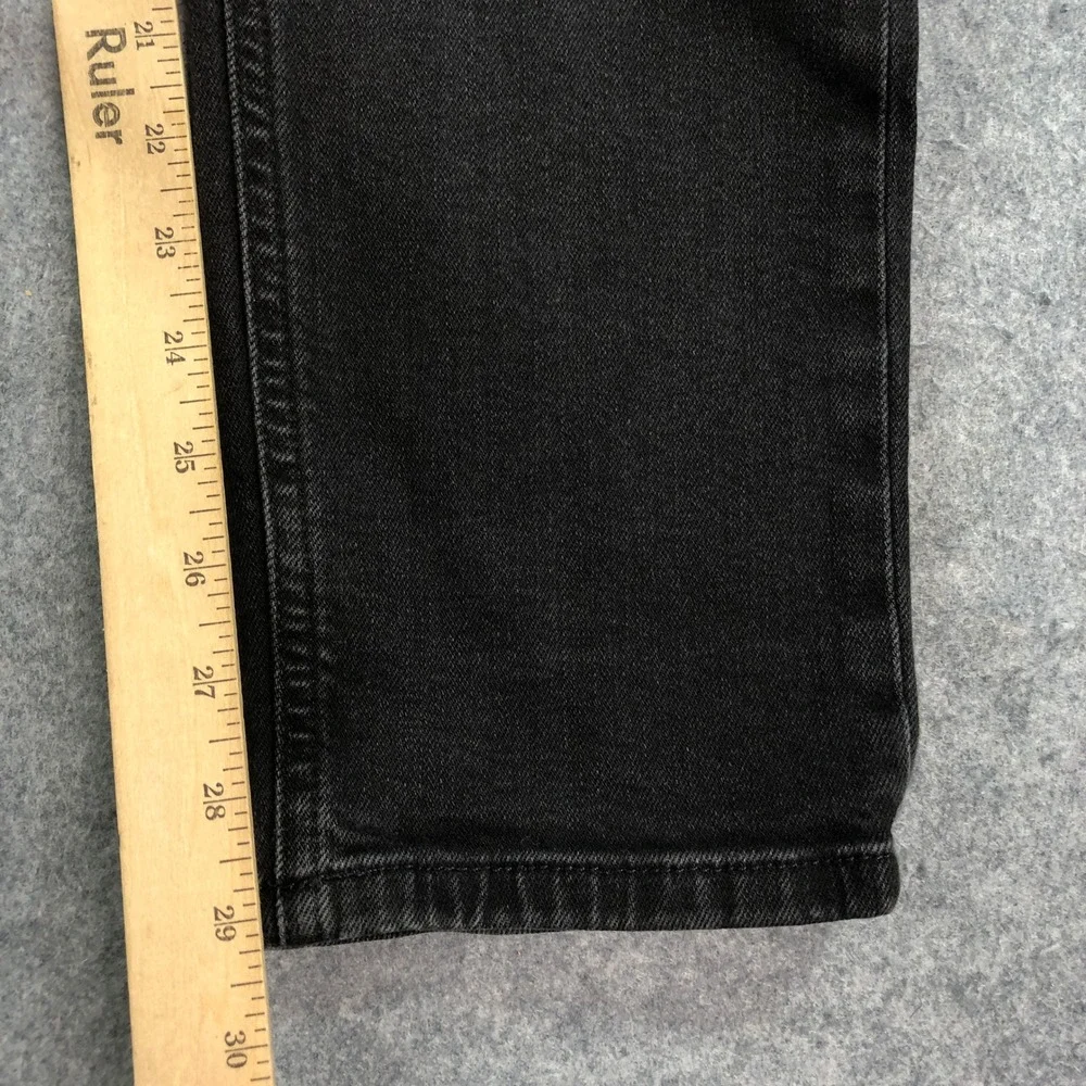 Diesel Thommer Mens Jeans 34x30 (fits 35x29) Black Slim Fit Mid Rise Denim
